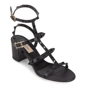 Valentino Garavani Rockstud Sandal Black Size 6.5